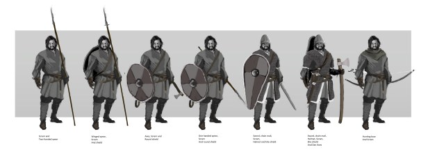 Armas vikingas Viking weapons